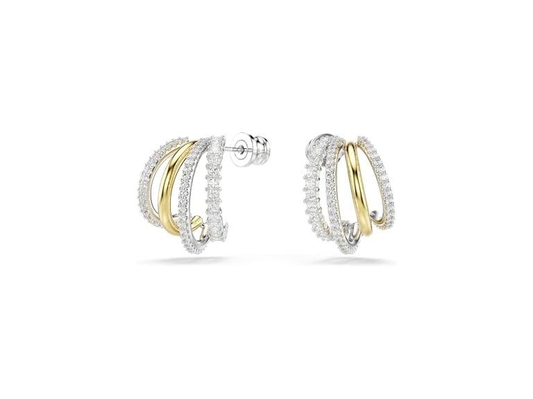 Swarovski Hyperbola Hoop Earrings
