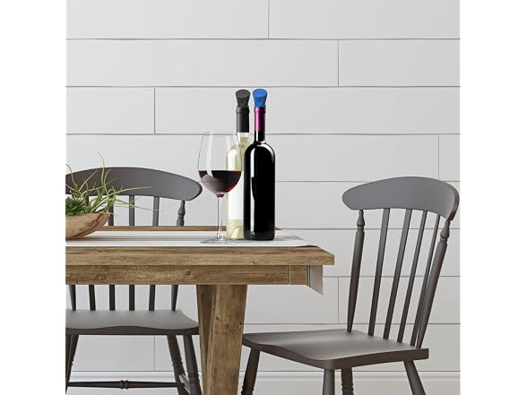 OGGI Cone Shaped Silicone Wine Corks, 2 pcs