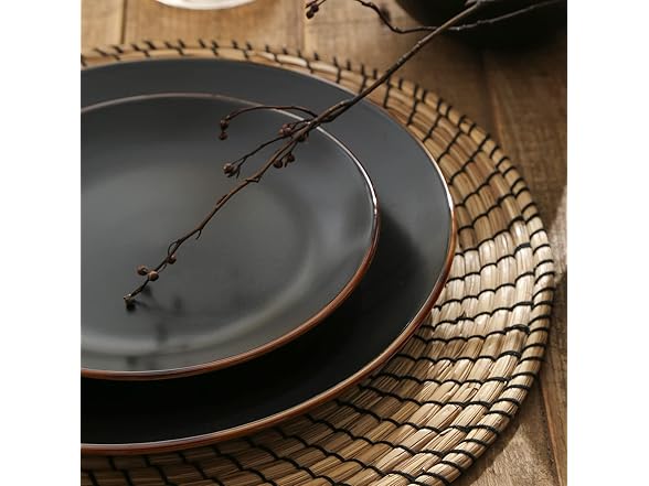 Stone Lain Brasa Modern Stoneware 16 Piece Dinnerware Set