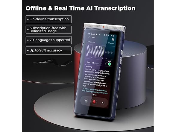 innioasis PR1 AI Voice Recorder