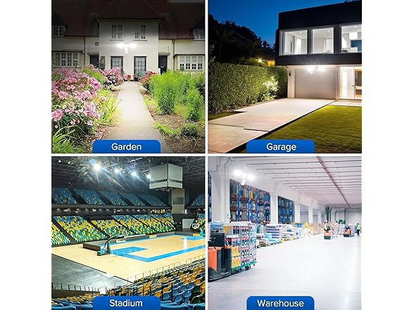 SANSI 90W 10,000LM LED Outdoor Flood Light