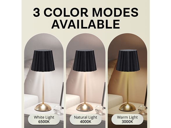 Solar Wide Pleated Lamp