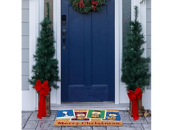 Gertmenian Peanuts Snoopy Coir Doormat