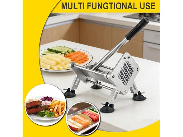 Stainless Steel Fry Cutter 1/2" & 3/8"