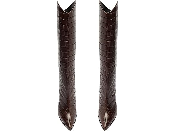 SCHUTZ Women's Maryana Block Boots, Dark