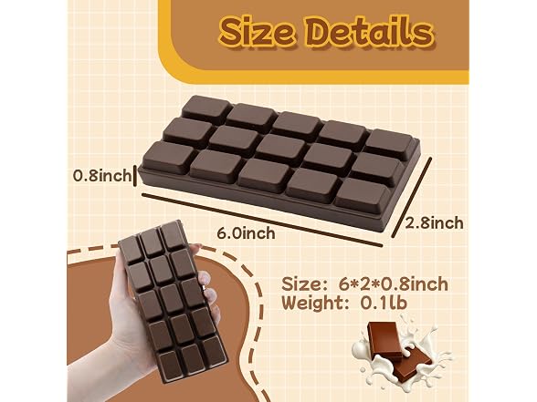 Oyyun Chocolate Squishy Toy