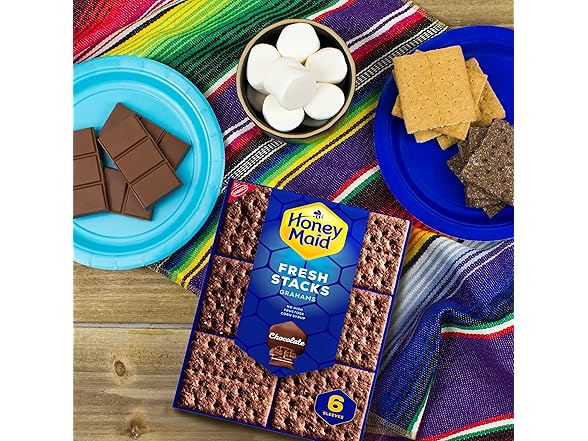 Honey Maid Chocolate Grahams 12.2oz (6pk)