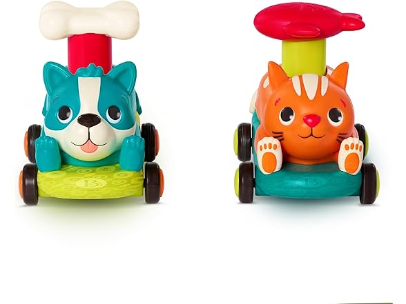 B. toys – Push & Go Pawmobiles Toy Cars