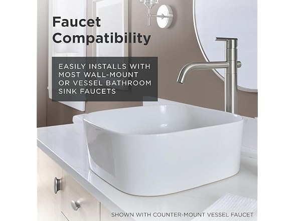Gerber Cymira 16in Square Vessel Sink