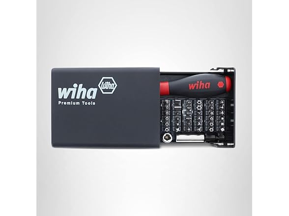 Wiha 71990 Security Bit Set, 39 Piece
