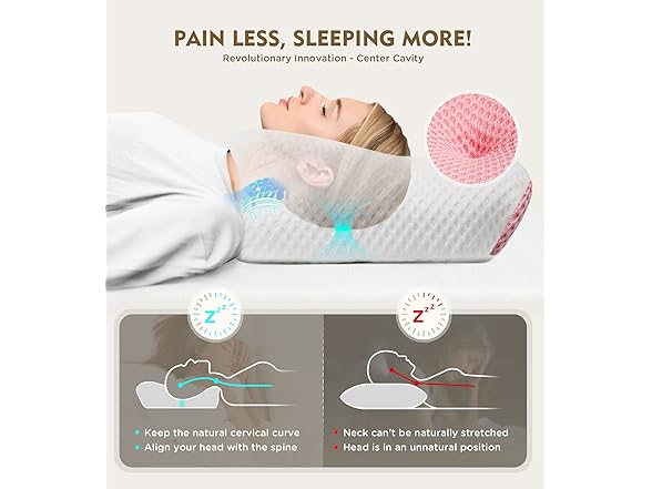 Osteo Cervical Pillow for Neck Pain Relief