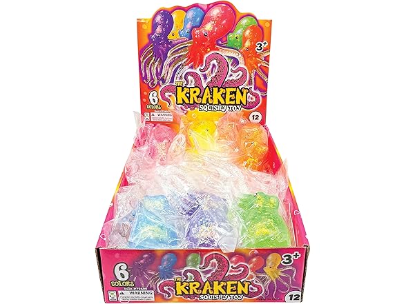 GEDDES Raymond Geddes The Kraken Squishy Toys