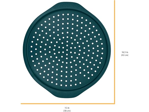 Chicago Metallic Everyday 14 Inch Nonstick Pizza Crisper Pan