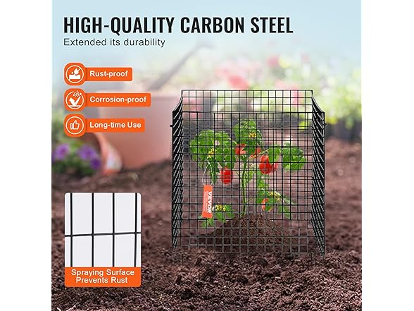 VEVOR 10 Pack Plant Protector from Animals