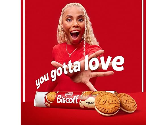 Lotus Biscoff Sandwich Cookies, Vanilla