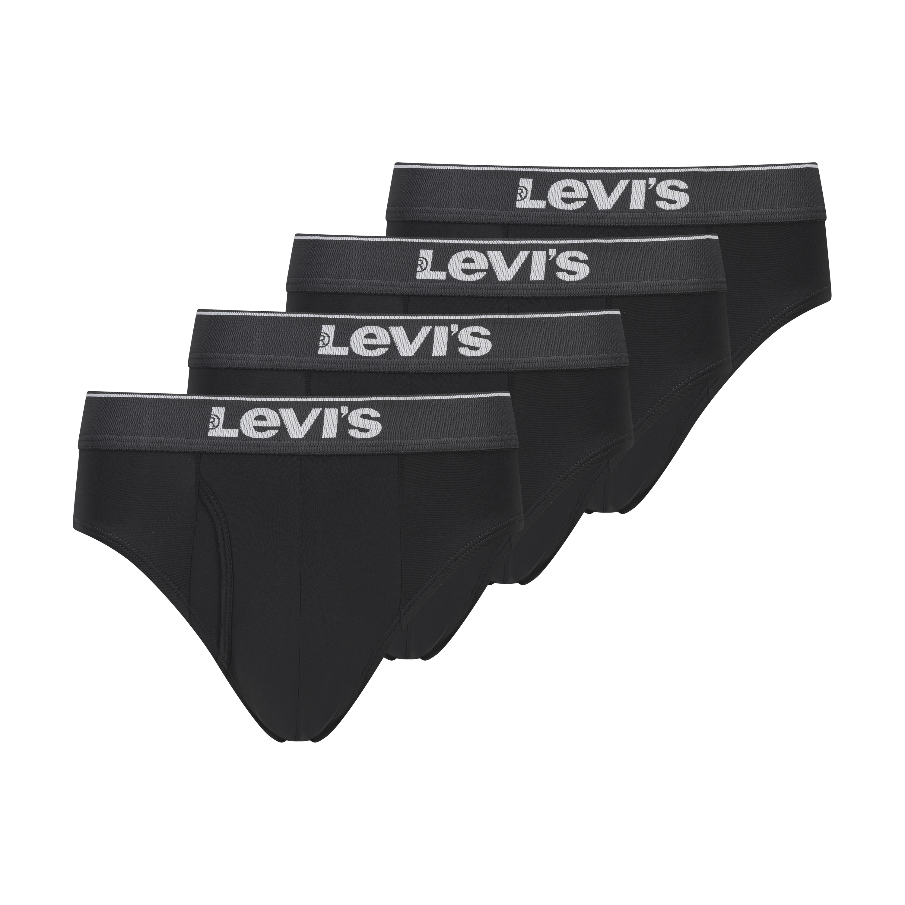 Levi's Men's 4-Pack Microfiber Brief - Gallery 4