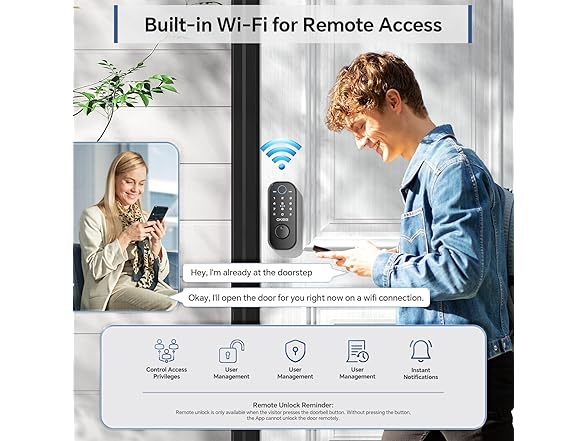 OKIBB Keyless Entry Door Lock