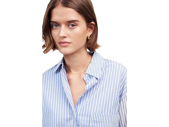 Madewell Women's Big Shirt-Double Weave