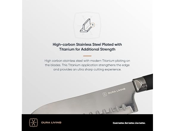 Dura Titan 8-Piece Steak Knife Set
