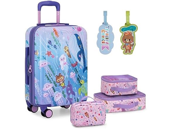 Traveler's Choice Kids JoJo the Bear's Travel Adventure, 6-Piece Set
