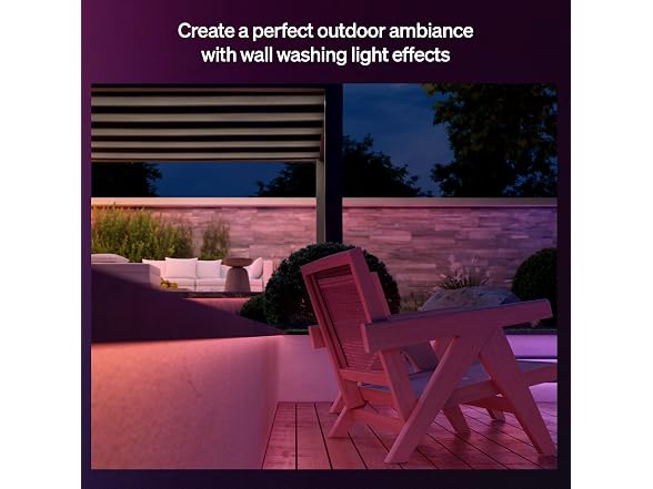 Philips Hue Flux Outdoor 16Ft Multicolor LED Strip Light