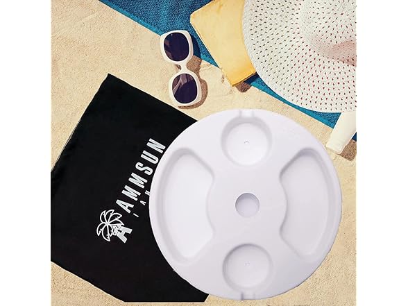 AMMSUN 13" Beach Umbrella Table Tray