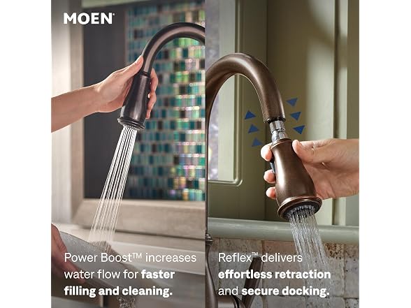 Moen Brantford Oil Rubbed Bronze Traditional One-Handle
