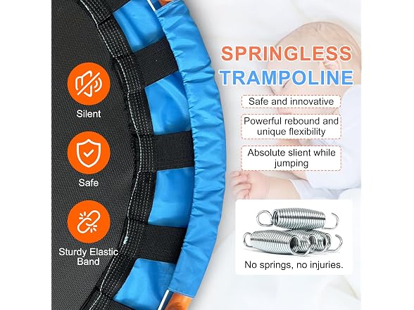 ATIVAFIT 36in Mini Folding Trampoline