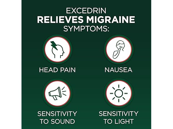 Excedrin Excedrin Migraine Caplets, 24ct