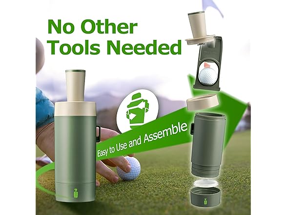 Wiz Bottle Golf Ball Cleaner Portable