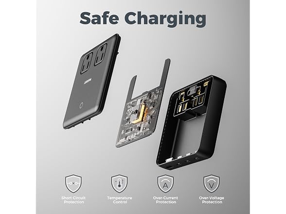 TESSAN Charging Station PD 100W (2 Outlets, 4 USB)