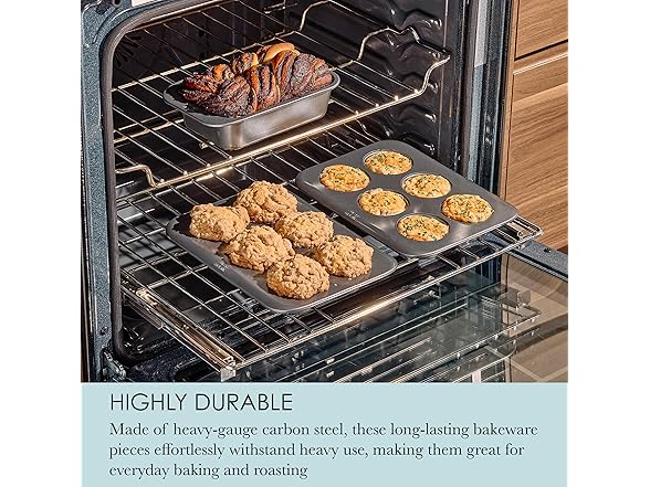 Chicago Metallic 7 Piece Nesting Bakeware Set