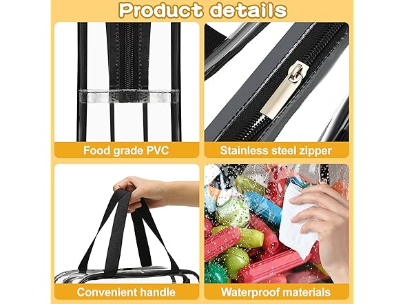 Toy Storage Bags 6packs