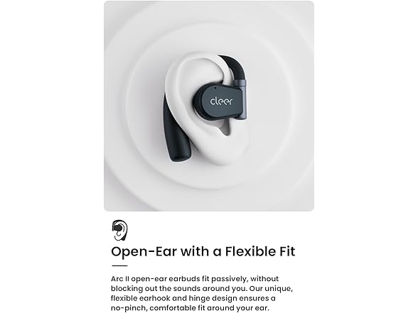 Cleer ARC II Open Ear Wireless Headphones