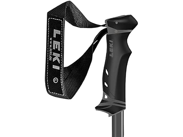 LEKI QNTM Ski Pole Pair - Black/Red 115
