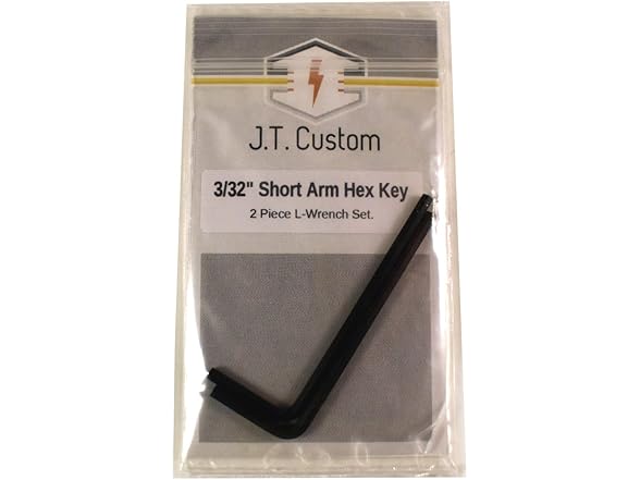 JT Custom 3/32" Short Arm Hex Key L