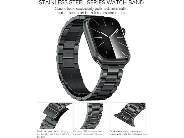 PODOEIL BC1617225070001 apple watch bands for men