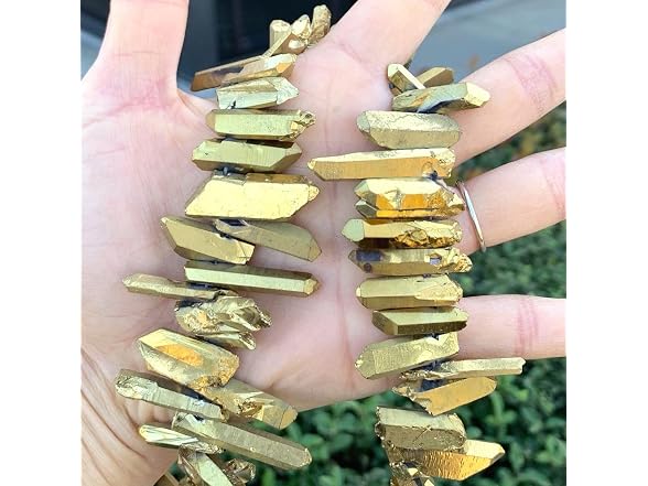 Adabele 15 Inch Natural Raw Crystal Quartz Spike Gemstone