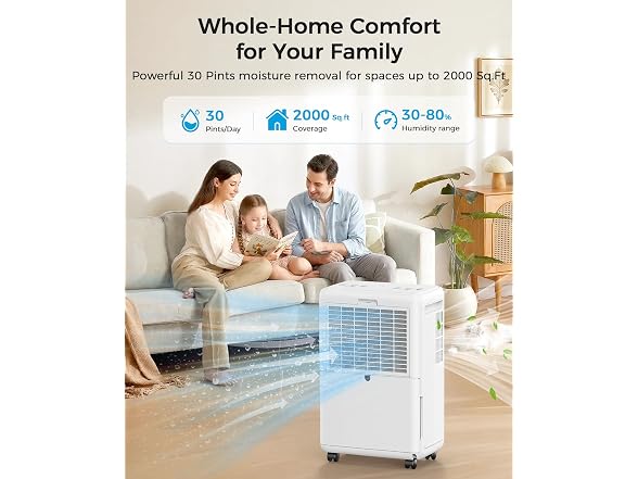Trazico 30Pint Dehumidifier