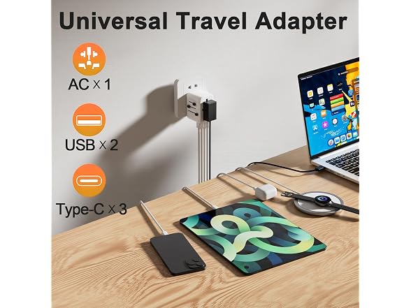 Oviitech 28W Universal Travel Adapter