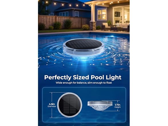Brightown Solar Pool Lights