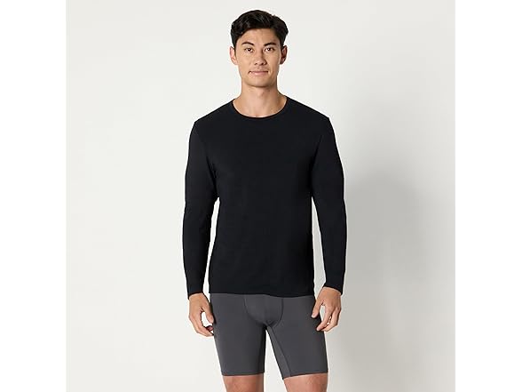 Amazon Essentials Mens LS Modal Undershirt 2Pk (M)