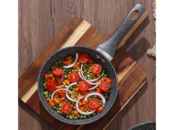 Lorren Home Trends 12" Ceramic Coated Fry Pan