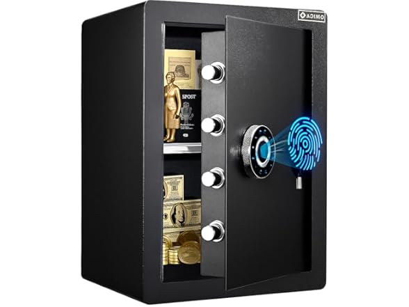 ADIMO Biometric Fireproof Safe 2.8 Cuft