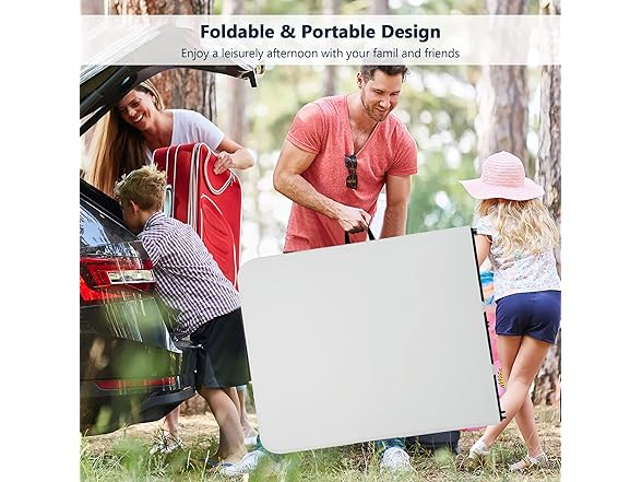 Haiput Wam Folding Tables, 6 Foot Folding Table wi