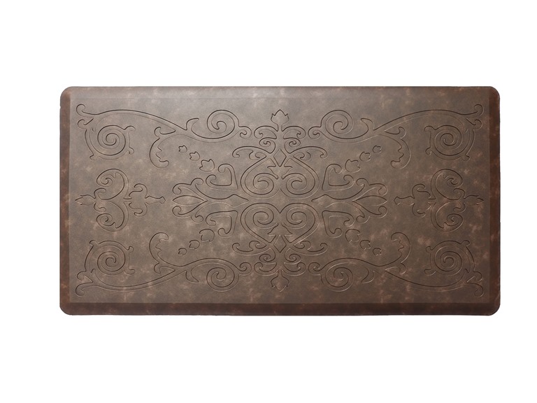J&V TEXTILES EMB05 17*28 17 in. X 28 in. MEDALLION EMBO