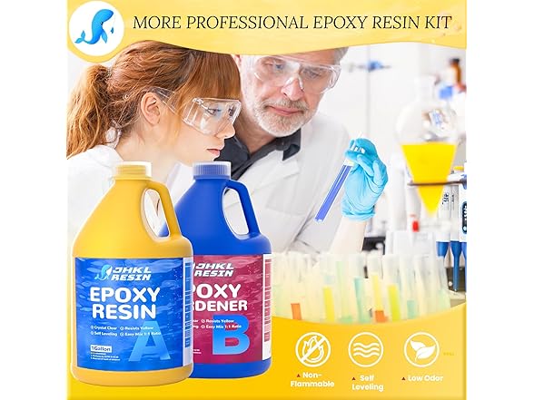 JHKL RESIN 2 Gallon Crystal