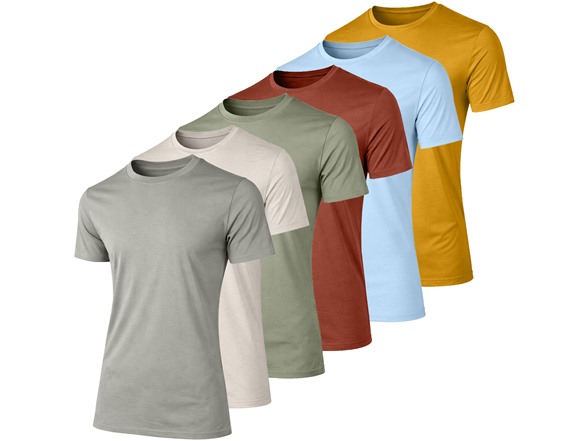 Light Grey - Light Khaki - Bean Green - Brick Red - Sky Blue - Ginger Yellow