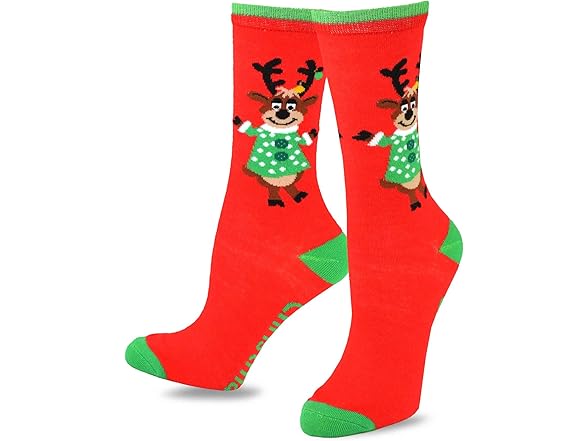 TeeHee Christmas Holiday Fun Crew Socks