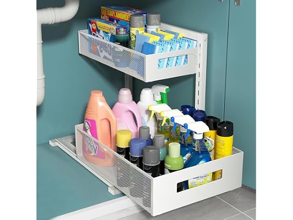 TISTAYA Pull-out Under Kitchen Sink Organizer